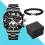 Fashion Solid Color Butterfly Double Snap Quartz Men\s Watches