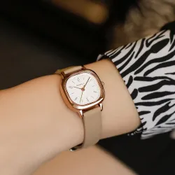 Modern Style Square Buckle Quartz Women\\s Watches