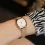 Modern Style Square Buckle Quartz Women\s Watches