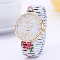 Fashion Printing Elastic Floral Steel Belt Strap Table NHSY143333