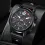 Men\s Bracelet Watch Set Fashion Pu Strap Calendar Sports Quartz Watch