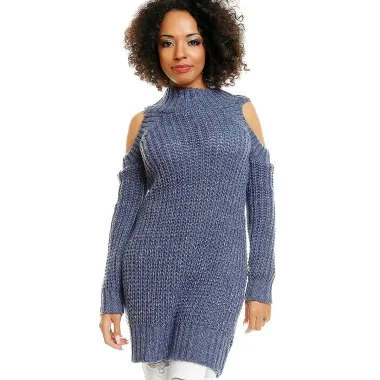 Hard-knitted jumper model 84345 PeeKaBoo