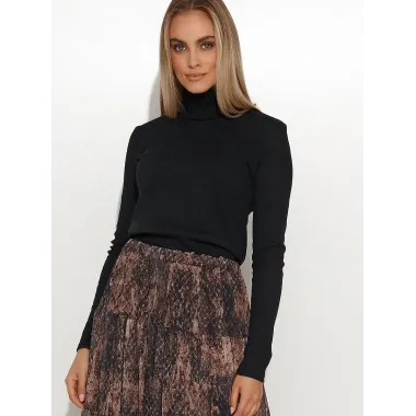 Turtleneck model 158376 Makadamia