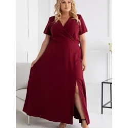 Plus size dress model 168949 Karko