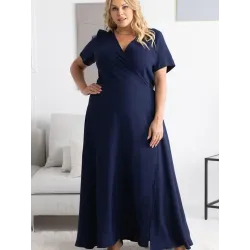 Plus size dress model 168951 Karko