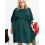 Plus size dress model 168963 Karko