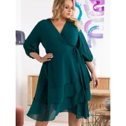 Plus size dress model 168970 Karko