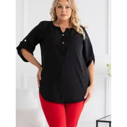 Plus size blouse model 168995 Karko