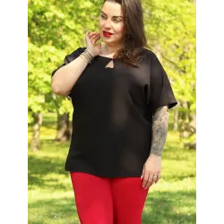 Plus size blouse model 169033 Karko