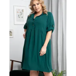 Plus size dress model 169058 Karko