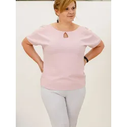 Plus size blouse model 169140 Karko