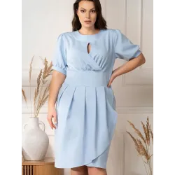 Plus size dress model 169158 Karko