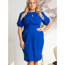 Plus size dress model 169163 Karko