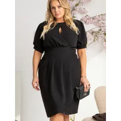 Plus size dress model 169165 Karko