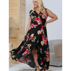 Plus size dress model 169392 Karko