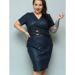 Plus size dress model 169645 Karko