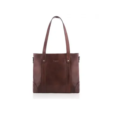 Natural leather bag model 173200 Hurtownia Galanter