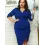 Plus size dress model 176562 Karko