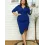 Plus size dress model 176562 Karko