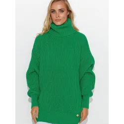 Turtleneck model 185211 Makadamia