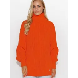 Turtleneck model 185213 Makadamia