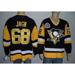 Pittsburgh Penguins #68 JAGR black Jerseys