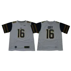 California Golden Bears 16 Jared Goff White College Football Jersey