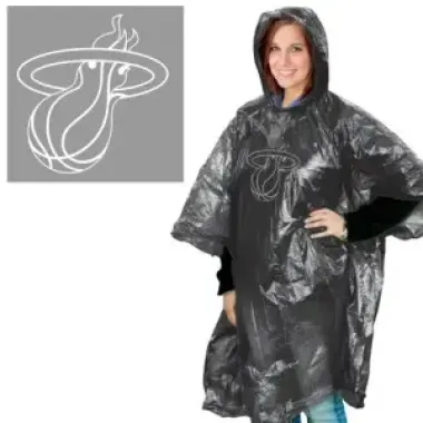 Miami Heat Rain Poncho Special Order