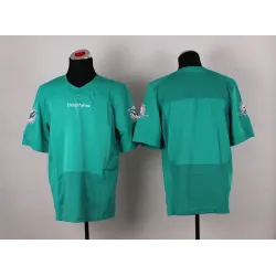 Nike Miami Dolphins Blank Green Elite Jerseys