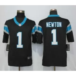 Nike Limited Carolina Panthers #1 Newton Black Team Color Stitched NFL Jersey