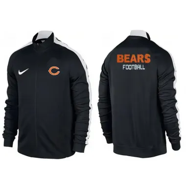 NFL Chicago Bears Team Logo 2015 Men Football Jacket (6)