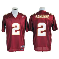 Florida State Seminoles #2 Sanders Red Jerseys