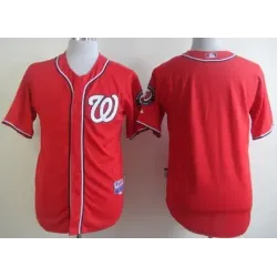 Washington Nationals Blank Red Jerseys