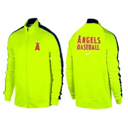 MLB Los Angeles Angels of Anaheim Team Logo 2015 Men Baseball Jacket (14)