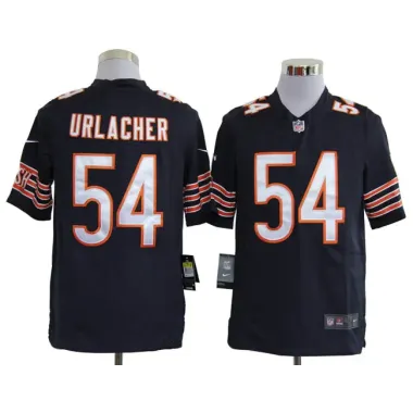 Nike Chicago Bears #54 Brian Urlacher Game Blue Jerseys