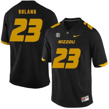 Missouri Tigers 23 Johnny Roland Black Nike College Football Jersey Dzhi