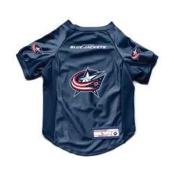 Columbus Blue Jackets Pet Jersey Stretch Size Big Dog