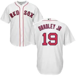 Boston Red Sox #19 Jackie Bradley Jr. White New New Cool Base Stitched Jersey