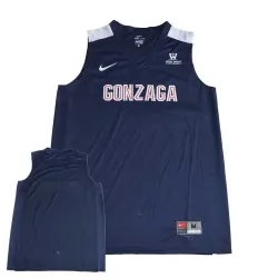 Customized Men\'s Gonzaga Bulldogs Navy College Basketball Jersey