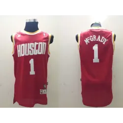 Houston Rockets #1 McGrady Red Swingman Jerseys