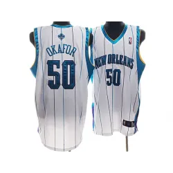 Charlotte Hornets #50 Okafor white Jerseys