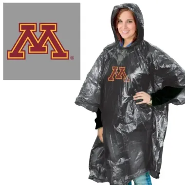 Minnesota Golden Gophers Rain Poncho Special Order