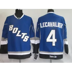 Tampa Bay Lightning #4 Lecavalier Blue Jerseys .