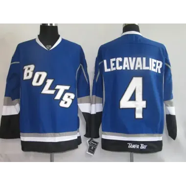 Tampa Bay Lightning #4 Lecavalier Blue Jerseys .