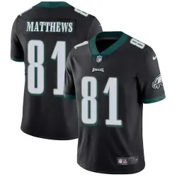 Nike Philadelphia Eagles #81 Jordan Matthews Black Alternate NFL Vapor Untouchable Limited Jersey