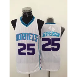 Charlotte Hornets #25 Jefferson White Throwback Swingman Jerseys