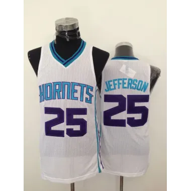 Charlotte Hornets #25 Jefferson White Throwback Swingman Jerseys