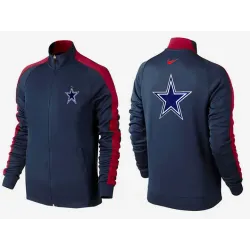 NFL Dallas Cowboys Team Logo 2015 Men Football Jacket (19)