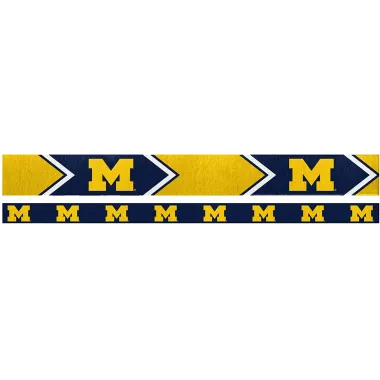 Michigan Wolverines Headband Set 2 Piece