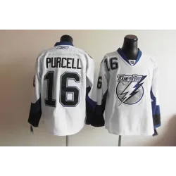 Tampa Bay Lightning #16 purcell white Jerseys